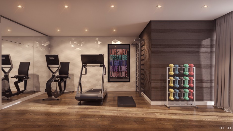 Os benefícios de contar com um espaço fitness onde você mora